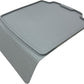 Croc Liner Premium Car Seat Protector With Spill-Resistant And Latch-Compatible Design (Light Gray)