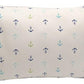 Ella & Max Toddler Pillowcase. Anchor Nautical. Soft & Cuddly. Fits 13X18 & 14X19 Toddler Pillows. Easy To Wash & No Ironing. Ha
