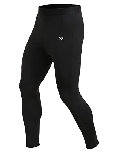 Wmx Unisex Athletic Fit Mid Rise Leggings Sports/Fitness/Yoga/Gym Compression Lycra Skin Wear Full Tights Plain Lower/Pant (Larg