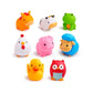 Munchkin Farm Animal Squirts Baby Bath Toy, 8 Pack