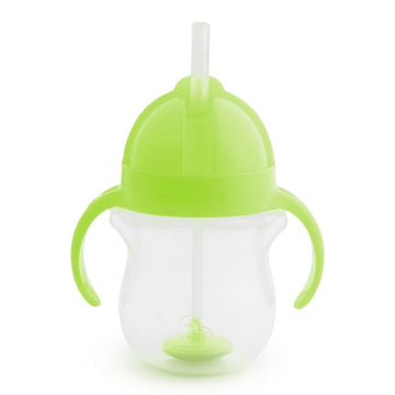 Munchkin Weighted Straw Sippy Cups For Toddlers 7Oz, Leak Proof, Easy To Hold - Great Toddler Cups With Straws, Supports Straw-U