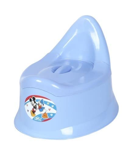 Dmitry Potty Toilet Trainer Seat/Chair With Lid And High Back Support For Toddler Boys Girls Age 7 Months To 2 Years (Multicolor
