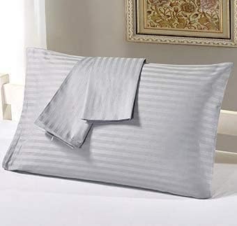 Pack Of 2 Toddler Travel Pillow Cases 100% Egyptian Cotton, 500 Thread Count With Zipper Closure For Small Travel Pillowcase 12X