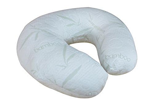 All American Collection Comfortable Soft Plush Light Polyester Bamboo Nursing Travel Pillow For Mom Baby Toddler