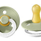 Bibs Pacifiers  Natural Rubber Baby Pacifier  Set Of 2 Bpa-Free Soothers  Made In Denmark  Sage Night  Size 6-18 Months