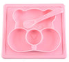 NILKANTH Placemat for Kids | Silicone Baby Feeding Plate with Suction | BPA Free, Dishwasher & Microwave Safe | Toddler Self Fee