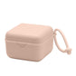 BIBS Pacifier Box with Loop for Storing & Carrying Soothers | 100% BPA Free Material | Designed & Made in Denmark | Blush