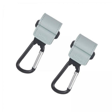 MERISHOPP 2x2x Baby Strollers Hooks Pushchair Hook Clip for Strollers Hanging Bags Purse Light Blue| Developmental Baby Toys | B