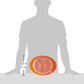 Thinkbaby Thinksaucer Suction Plate, Orange