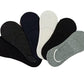 Justin Dustin AntiSlip Unisex No Show Cotton Loafer Socks With Antislip Silicon Grip (Multicolour,Pack Of 6 Pairs)