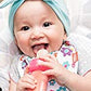 Nuby Ez Squee-Z Silicone Self Feeding Baby Food Dispenser (Pink, 1 Count (Pack Of 1))