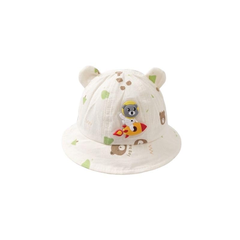 Capznmore Kids Baseball Cap, Adjustable Cotton Sun Hat For Boys And Girls, Comfortable Wear (In, Age, 6 Months, 18 Months, Off W