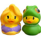 Just Play Duckalooz Rubber Duck 2 Pack - Rapunzel & Pascal - Bath Toys