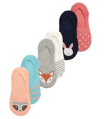 Ayushicreationa Cotton Winter Loafer Printed 6 To 9 Years Kids Casual Socks For Boys And Girls (Free_Size,Pack Of 6), Multicolor