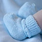 Nurses Choice Blue Newborn Baby Socks Includes 6 Pairs Of Cotton Socks