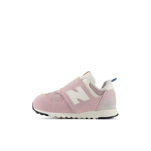 New Balance Baby 574 V1 New-B Hook And Loop Sneaker, Twilight Haze/Sea Stone, 2 Wide Us Unisex Infant