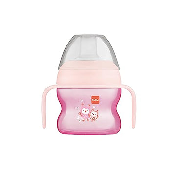 Mam Starter Cup (1 Count), Mam Polypropylene, Sippy Cup, Drinking Cup With Extra-Soft Spill-Free Spout And Non-Slip Handles, For
