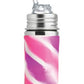 Pura Kiki 11oz/325ml Stainless Steel Straw Bottle w/Sleeve, 100% Plastic-Free, MadeSafe Certified, 100% Medical-Grade Silicone S