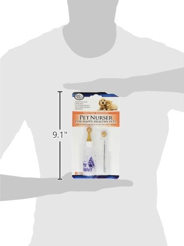 (3 Pack) Four Paws 2Oz Nursing Bottle Kit With Brushes