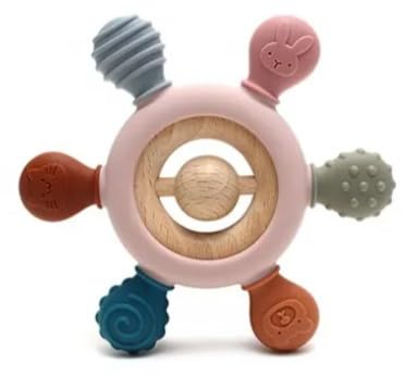 Beechwood Ring Teether (Bold)