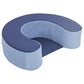 Factory Direct Partners 10423-Nvpb Softscape Sit And Support Ring For Babies And Infants, Cushioned Foam Floor Seat With Non-Sli