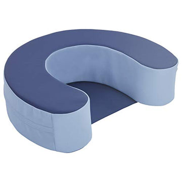 Factory Direct Partners 10423-Nvpb Softscape Sit And Support Ring For Babies And Infants, Cushioned Foam Floor Seat With Non-Sli