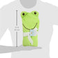 Luvable Friends Unisex Baby Cotton Animal Face Hooded Towel, Frog, One Size
