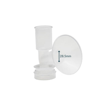 Ameda Customfit Breast Pump Flange | 28.5Mm | Medium | Ameda Pump Parts | Works With Hygienikit And Mya Joy, Mya Joy Plus And Pe