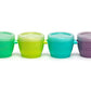 Melii Snap & Go Baby Food Storage Containers With Lids, Snack Containers, Freezer Safe - Set Of 4, 6Oz