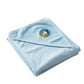 Baby Hooded Blanket for Newborn, Soft Cotton Baby Swaddle Wrap, Infant Receiving Blanket with Hood, Newborn Baby Bath Towel, War