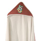 Hosiery & Terry Hooded Towel Bunny Maroon