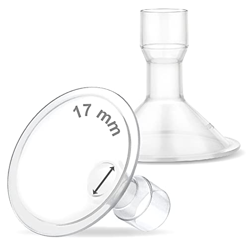 Maymom Myfit 17 Mm Shields Small Compatible With Medela Breast Pumps-Personalfit, Freestyle, Harmony, Maxi, Freestyle Flex Conne