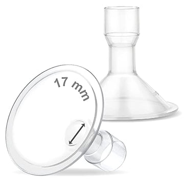 Maymom Myfit 17 Mm Shields Small Compatible With Medela Breast Pumps-Personalfit, Freestyle, Harmony, Maxi, Freestyle Flex Conne
