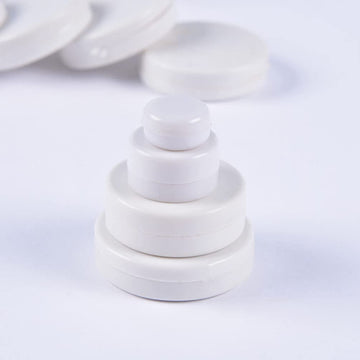 Kisangel 100Pcs Toy Rattle Box Repair 15MM Pet Baby Toy Noise Maker Insert Squeaker for Pet Toy Animal Puppet Doll Accessories W