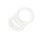 10 Mam Ring Button Style Pacifier Adapter (Clear)