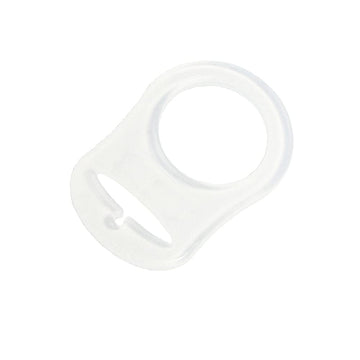 10 Mam Ring Button Style Pacifier Adapter (Clear)