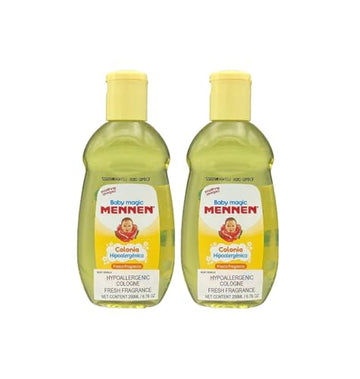 2 Baby Magic Mennen Cologne 6.76 Fl Oz (2 Colonias Mennen Para Bebe 200 Ml)