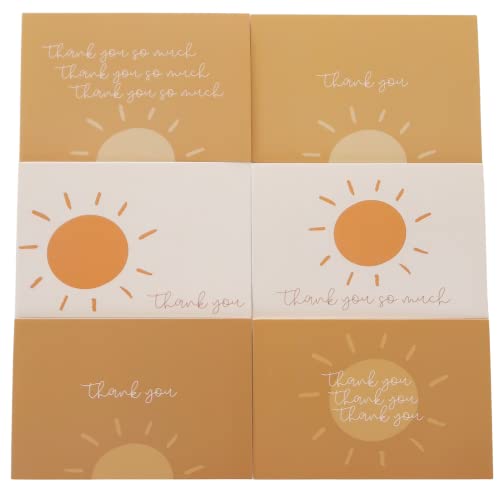 Boho Thank You Cards With Envelopes 30 Pack | First Trip Around The Sun Birthday WBCBBB09R1NLMWT