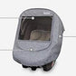 Manito Melange Infant Car Seat Weather Shield (Black Grey)