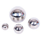 TickiT - 9322 Sensory Reflective Balls - Set of 4 - Mirrored Spheres for Babies and Toddlers - Stainless Steel Sensory Balls for