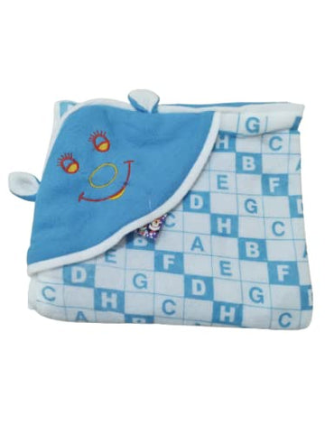 Riddhi Infotech Cozy Comfort: Newborn Hooded Blanket with Zipper Closure Adorable Prints for Your Little King/Queen All Season i