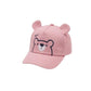 Capznmore Kids Baseball Cap With Antler Ears, Cotton, Cartoon Character Design, Sun Protection, For 624 Months Toddler Boys And