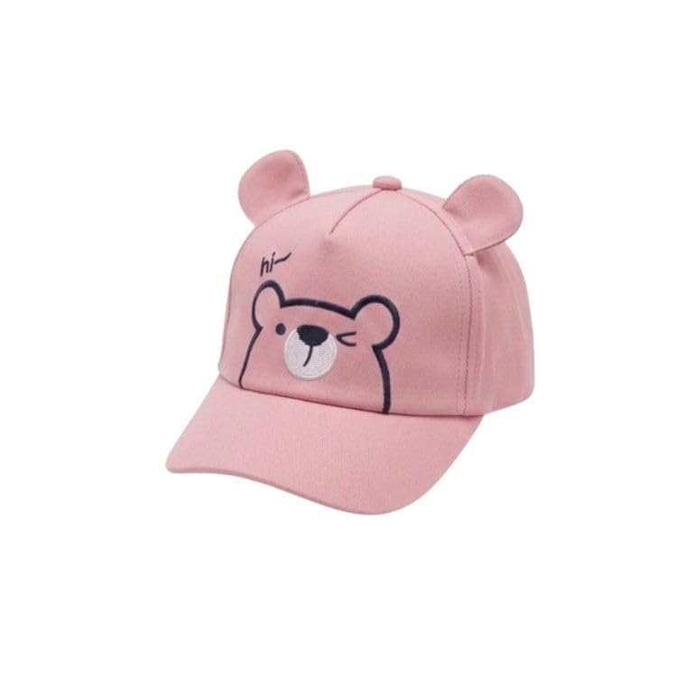 Capznmore Kids Baseball Cap With Antler Ears, Cotton, Cartoon Character Design, Sun Protection, For 624 Months Toddler Boys And