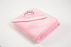 Aakriti Newborn Antipilling Hooded Baby Blanket Wrapper for Winter ||Blanket for Baby Boys and Baby Girls Pack of 1 (Pink)