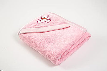Aakriti Newborn Antipilling Hooded Baby Blanket Wrapper for Winter ||Blanket for Baby Boys and Baby Girls Pack of 1 (Pink)