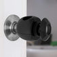 Black - Door Knob Baby Safety Cover - 5 Pack - Deter Little Kids From Opening Doors With A Child Proof Door Handle Lock - Driddl
