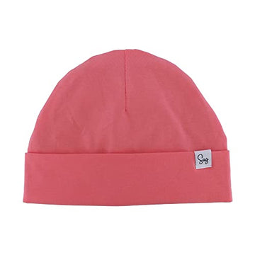 Jersey Beanie Hat For Newborn Baby Boys Girls Silky Satin Lined Hats Bonnet Toddler Infant Little Kids Beanies Caps(0-6M,011 Cot