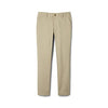 French Toast Girls Adjustable Waist Stretch Twill Straight Leg (Standard  Plus) Pants, Khaki, 12 Plus