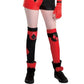 Party City Harley Quinn Halloween Costume For Girls, Dc Comics, Large, Includes Romper, Choker, Gloves And Leg Warmers