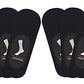 Tubination Loafer Socks Man,Boy & Woman Unisex Loafer Socks AntiSlip Loafer No Show Socks Black Color (Pack Of 6)
